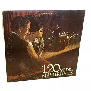 Various Artists 120 Music Masterpieces (Vinyl, 1971, 2x LP) Realm V1 8018 VG